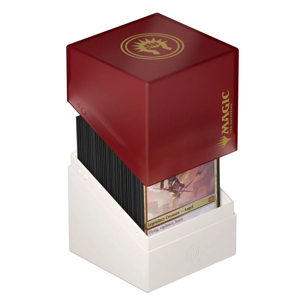 Ultimate Guard Boulder 100+ Magic: The Gathering "Guild Summit" (76 x 75 x 98.5 mm) - Boros